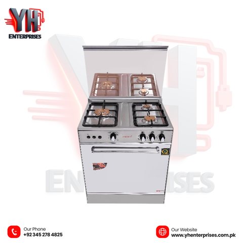 Crown Cooking Range 27-GT – 3 Burner Gas Stove Compact Power • Reliable Performance • Modern Design