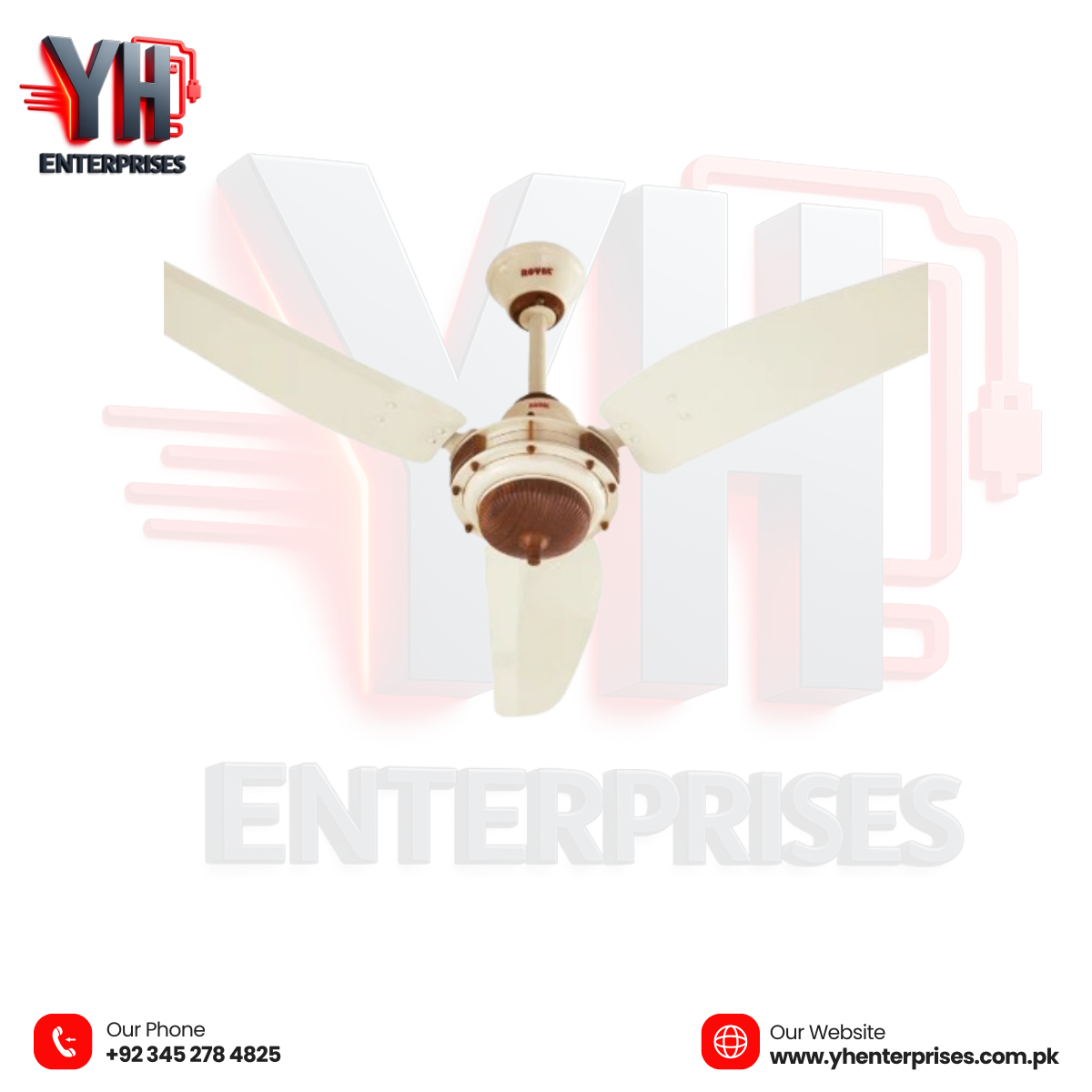 ROYAL Imperial – iTurbo Classic 30 Watts Ceiling Fan