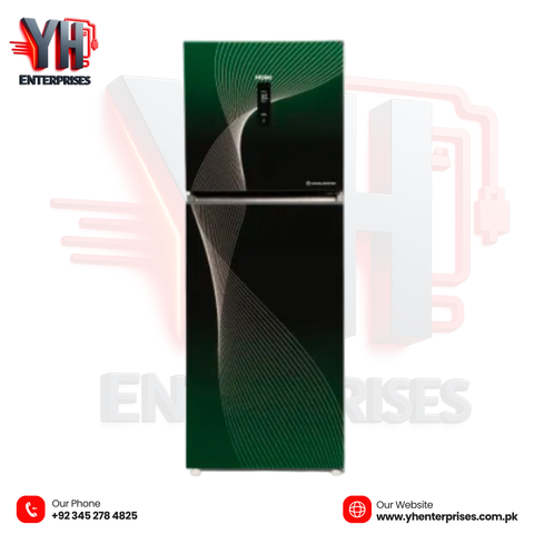 Haier Digital Inverter Refrigerator HRF-346 IFGA 12 Cu Ft | Digital Inverter Series | Green Color | Direct Cool