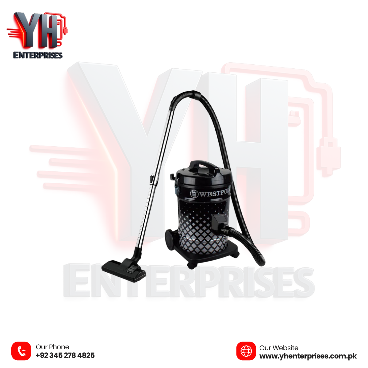 WestPoint WF-960 Vacuum Cleaner – Turbo Power for a Cleaner Home!