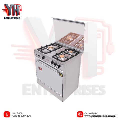 Crown Cooking Range 27-GT – 3 Burner Gas Stove Compact Power • Reliable Performance • Modern Design