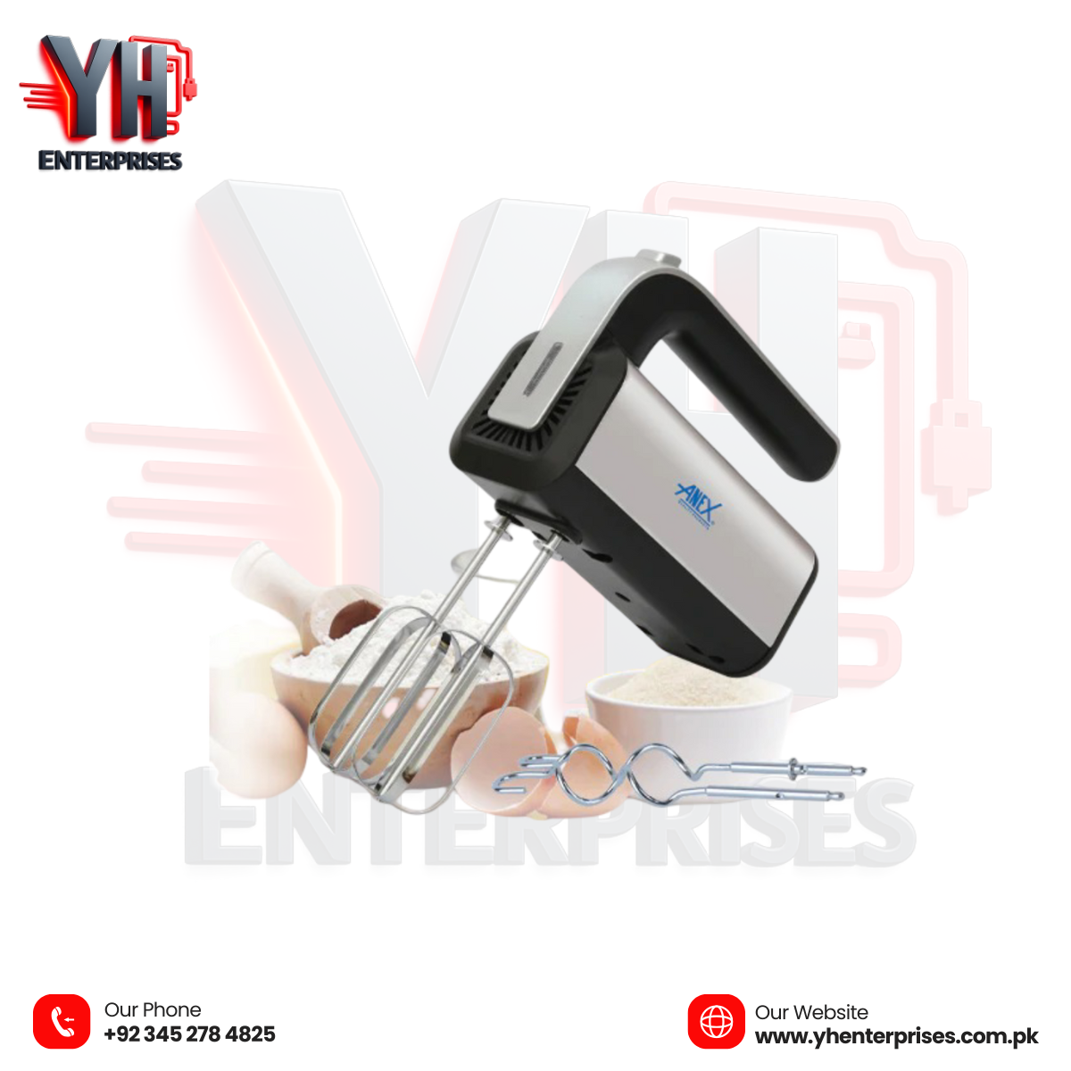 AG-821 Deluxe Hand Mixer - YH Enterprises