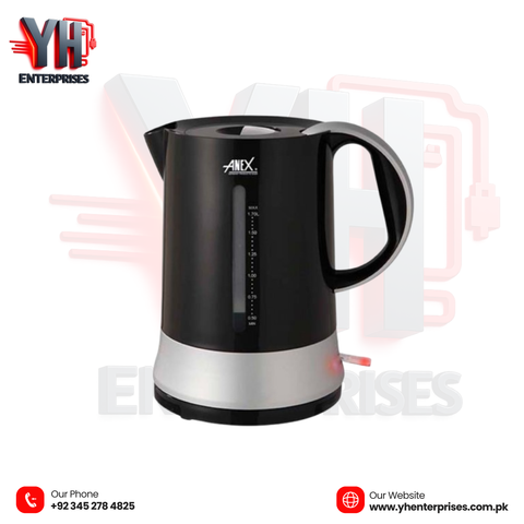 Anex AG-4027 Electric Kettle – 1.7 Liter Fast Boiling • Safe • Convenient