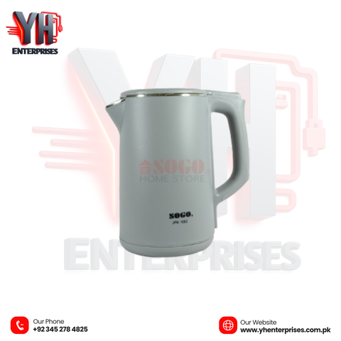 Sogo Electric Kettle 1.7 Liter (JPN-1002) Fast Boiling • Energy Efficient • Everyday Convenience