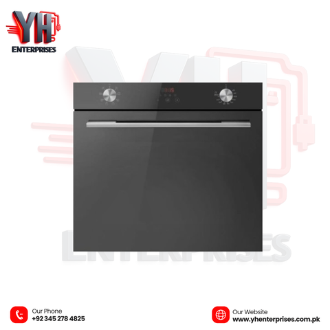 Crown Built-In Oven B2-FGE20E3TMR (Gas & Electric) 73 Liters • Dual Power • Smart Cooking Performance
