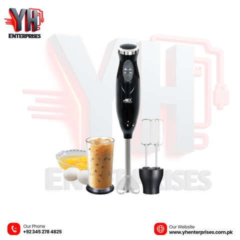 Anex AG-126 Deluxe Hand Blender – Smooth Blending with Total Control