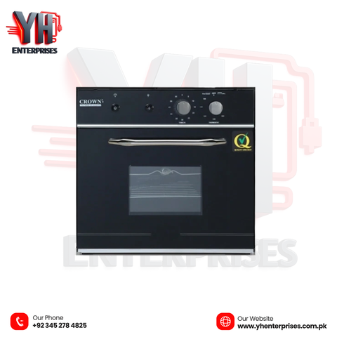 Crown Microwave Oven B.OVEN – 45L Fully Gas Oven 45 Liters • Baking & Grilling • Premium Performance