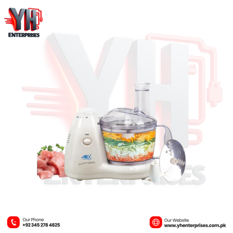 Anex AG-1141 Kitchen Chef – Powerful Multi-Function Food Processor