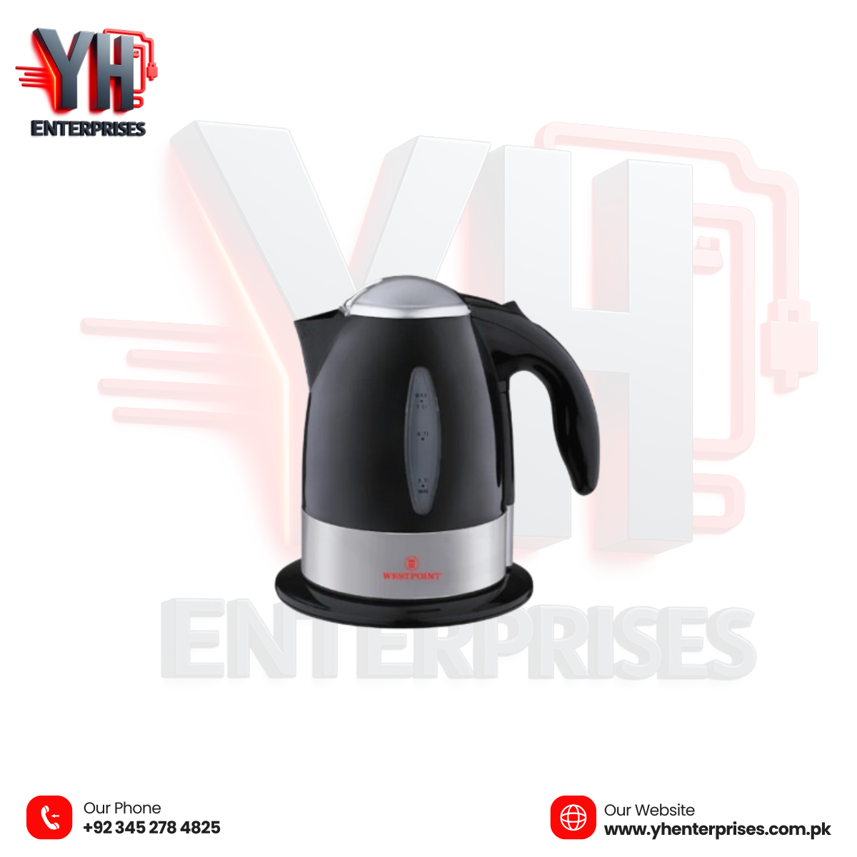 Westpoint Cordless Kettle WF-408