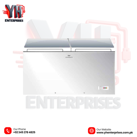 Dawlance Deep Freezer Twin Door 91998 Signature Inverter | 16 CFT | White | 12 Years Warranty
