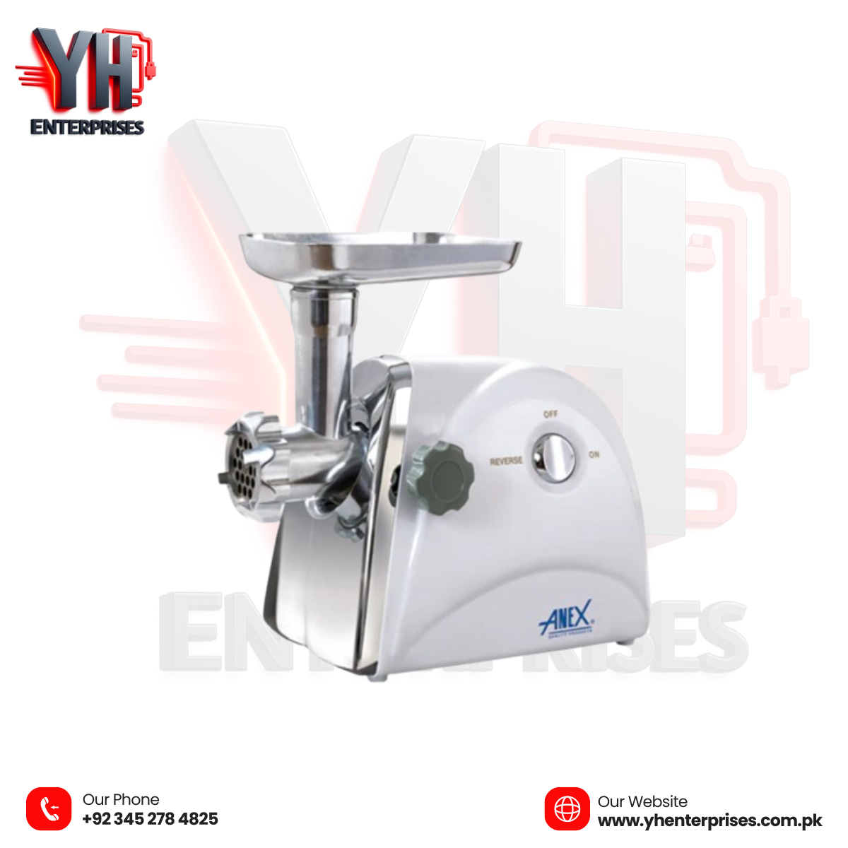 Anex AG-2048 Super Meat Grinder – Heavy-Duty Power & Precision