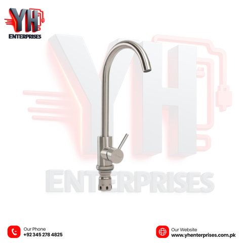 Crown Faucet F1 – Stainless Steel Kitchen Tap Durable • Stylish • High-Performance Water Flow