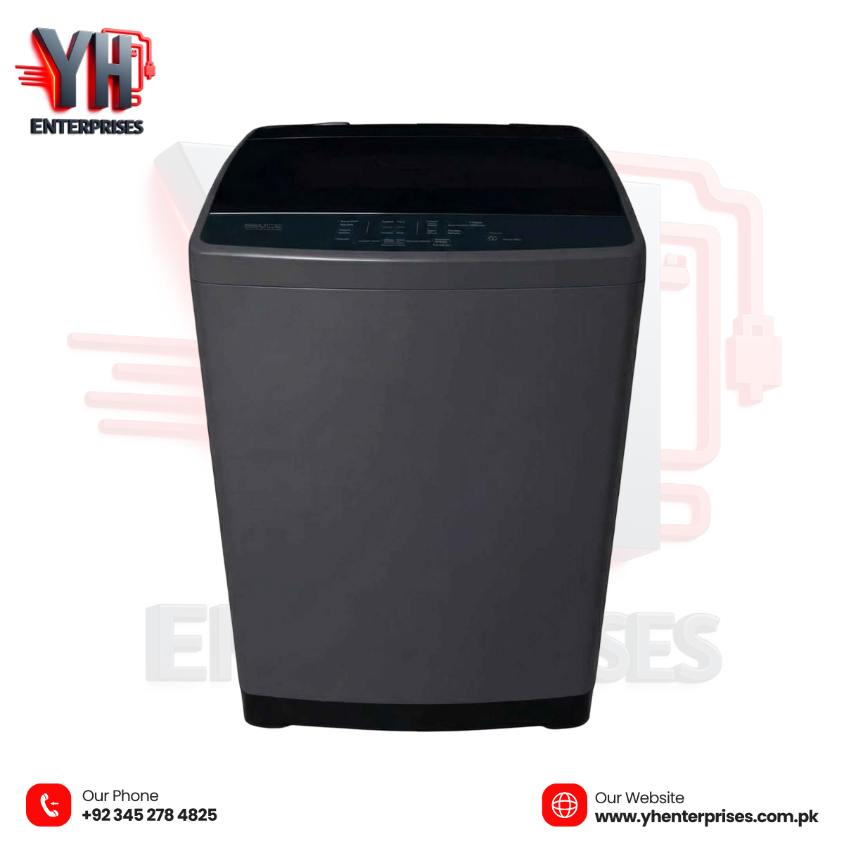 Haier HWM 85-1269S6 8.5KG Top Load Washing Machine – Smart Washing, Powerful Performance