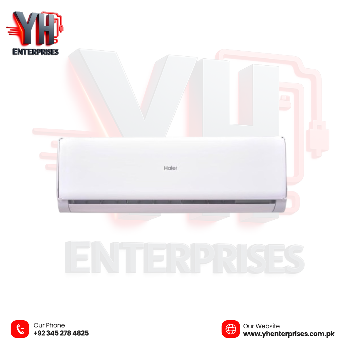 Haier Air Conditioner HSU-19LF 1.5 TON – Inverter (Cool Only) Efficient Cooling | Modern Design | R32 Refrigerant