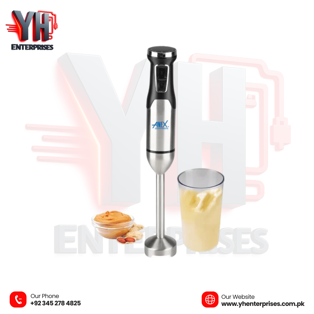 Anex AG-145 Deluxe Hand Blender - YH Enterprises