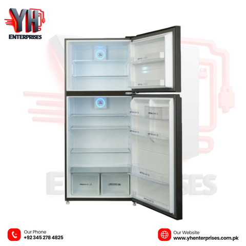 Haier Twin Inverter IOT Refrigerator HRF-538TIFGU1 | 18 Cu Ft / 508 Ltr | Silver Grey