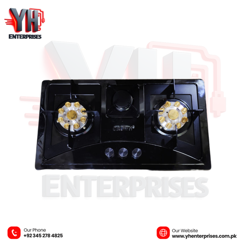 Crown CR-15B Built-In Gas Hob - YH Enterprises