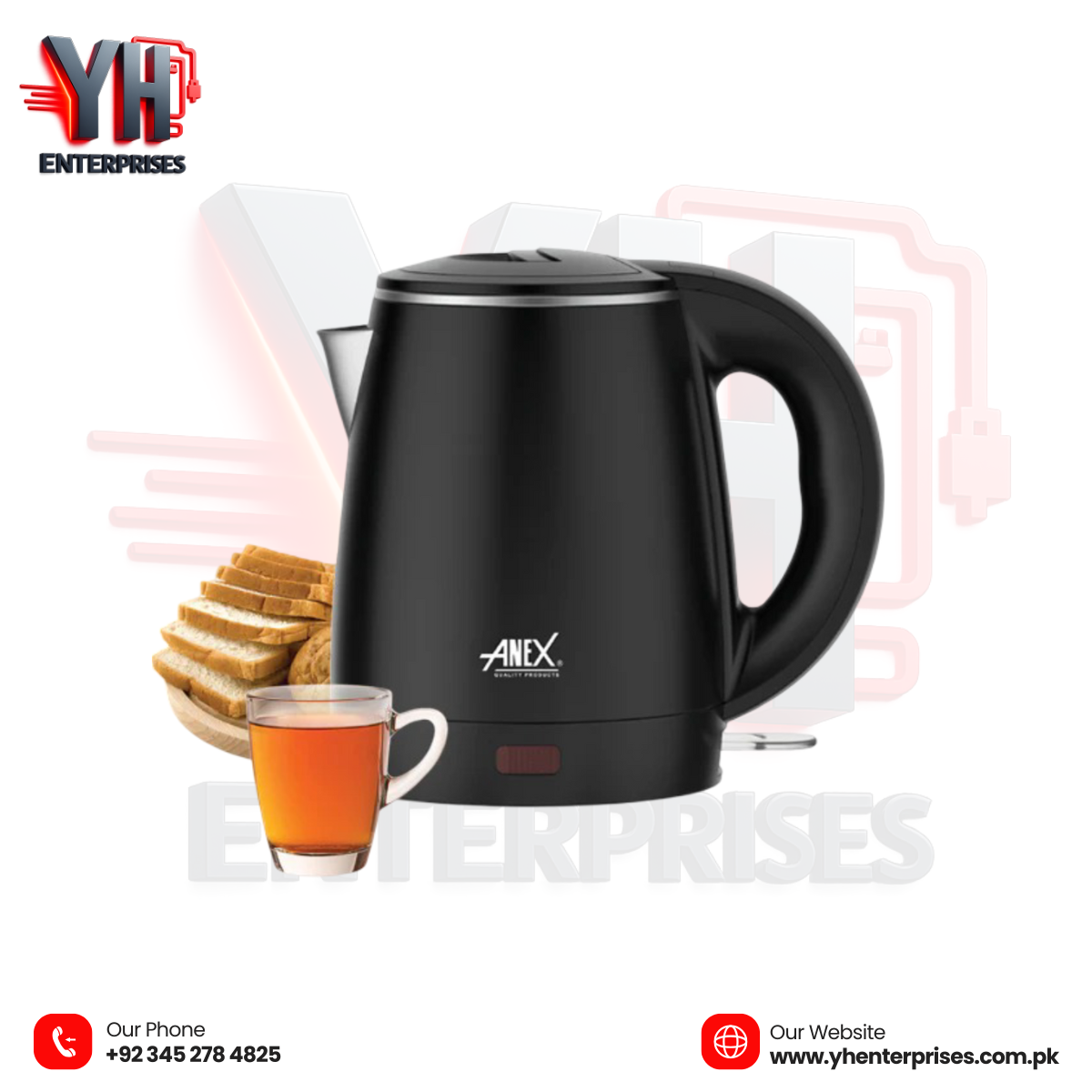 AG-4061 Deluxe Kettle - YH Enterprises