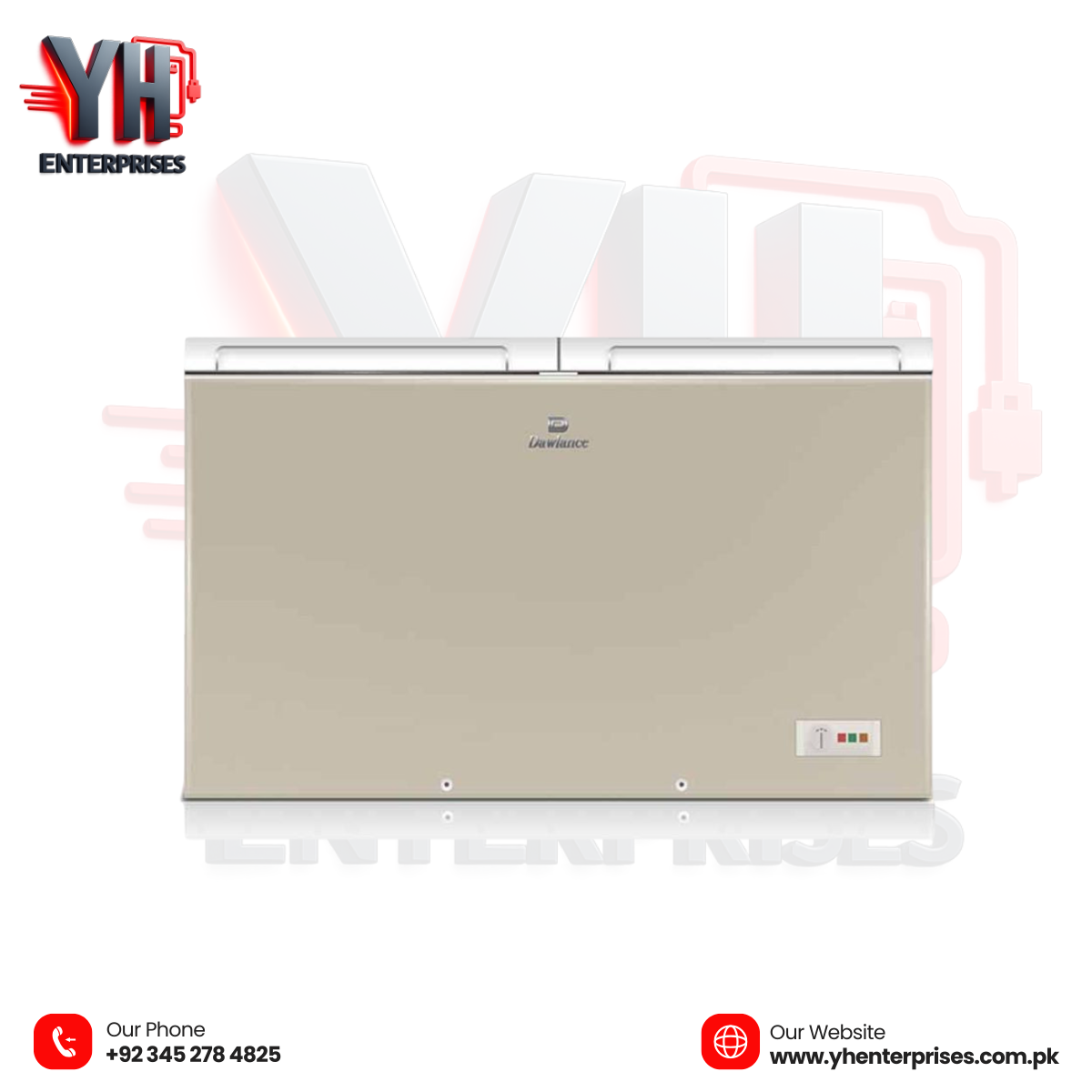 Dawlance Deep Freezer Twin Door 91998 Signature Inverter GD | 16 CFT | White | 12 Years Warranty