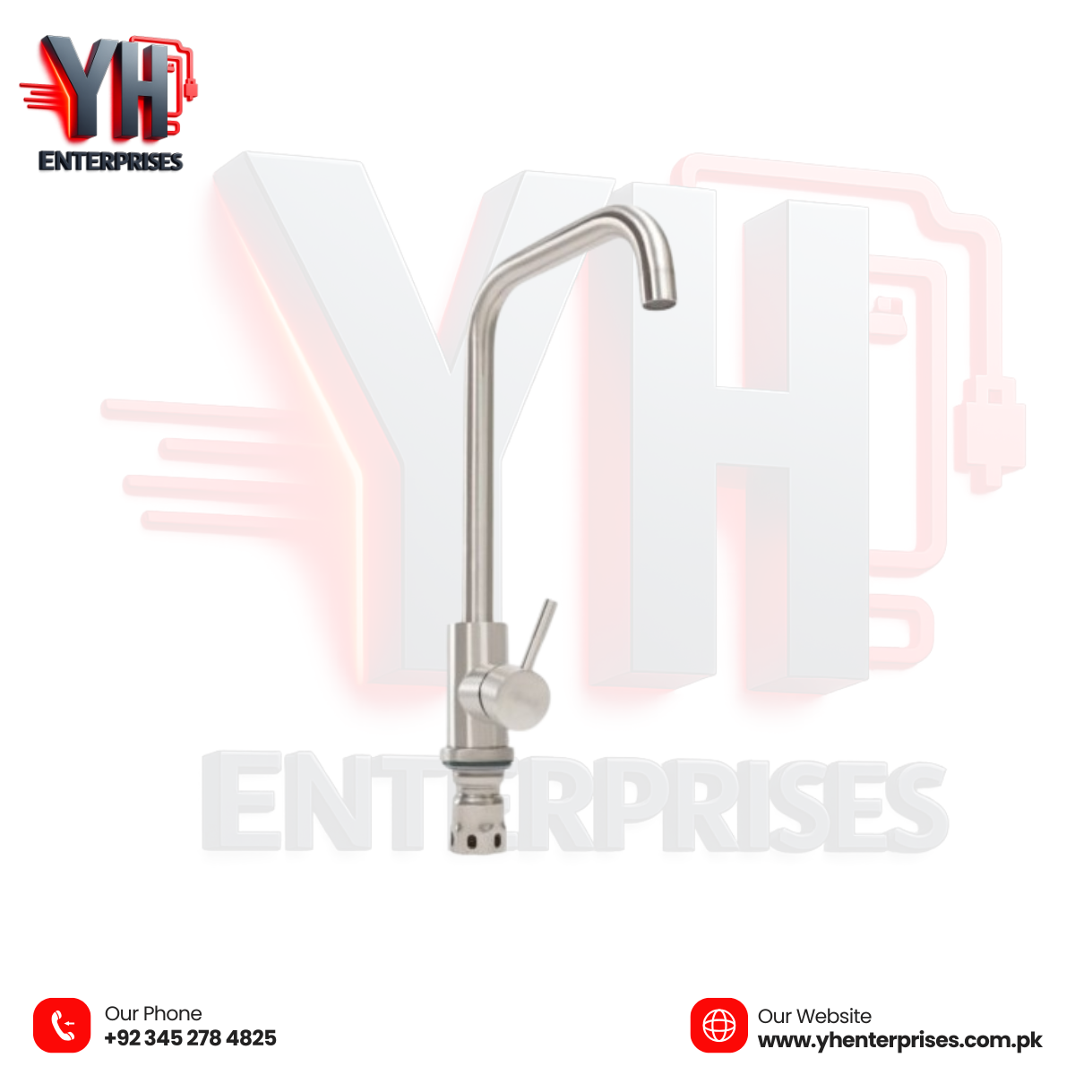 Crown Faucet F3 – Stainless Steel Kitchen Tap Durable • Stylish • High-Performance