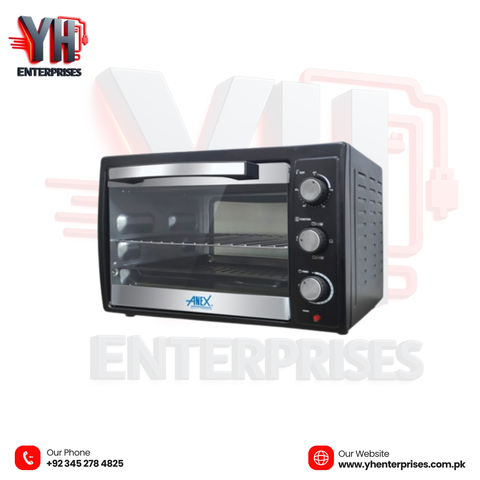 Anex Deluxe Oven Toaster AG-1070 High-Power, Elegant Oven for Effortless Cooking