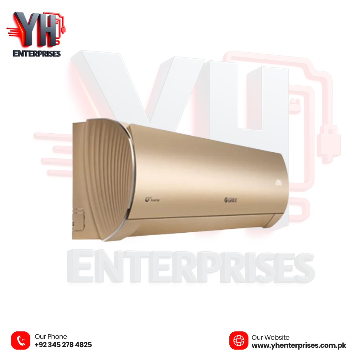 GREE Fairy Series 2 TON Inverter Split AC – GS-24FITH6C | GS-24FITH6G