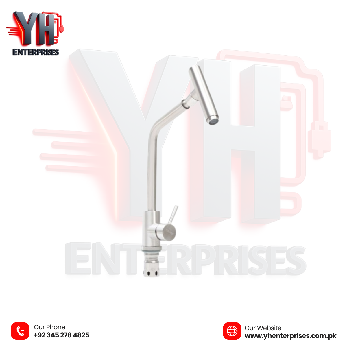 Crown Faucet F5 – Stainless Steel Kitchen Tap Durable • Modern • High-Performance