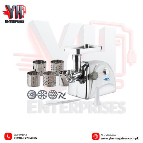 Anex AG-2049 Super Meat Grinder & Vegetable Cutter – Power Meets Versatility