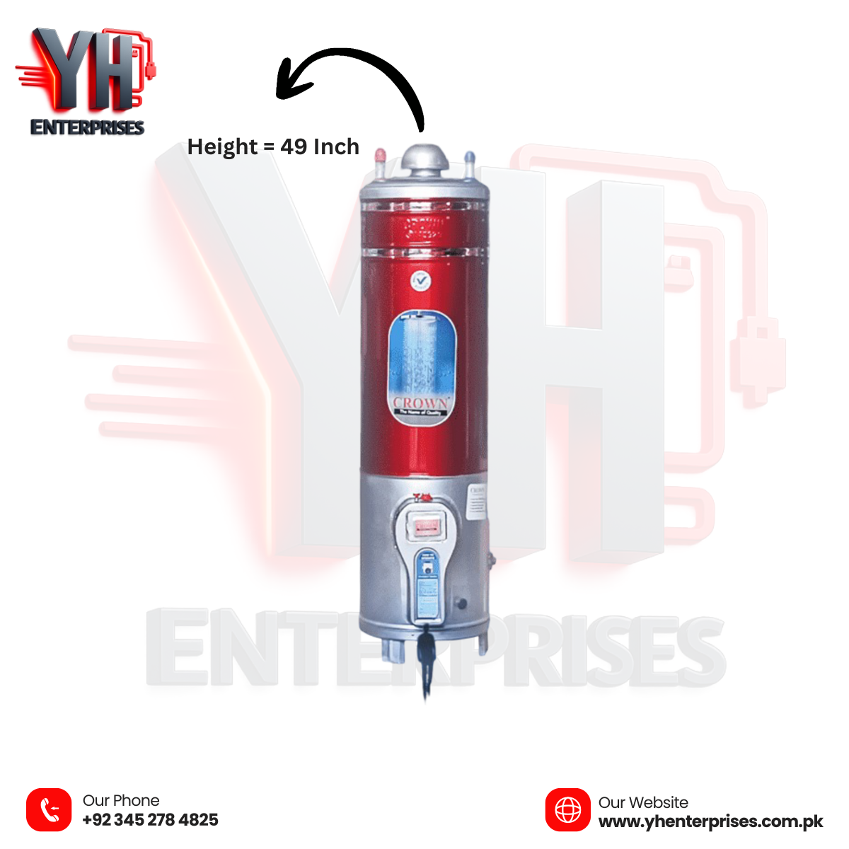 Crown Storage Geyser 20 Gallon (10X10 Guage)