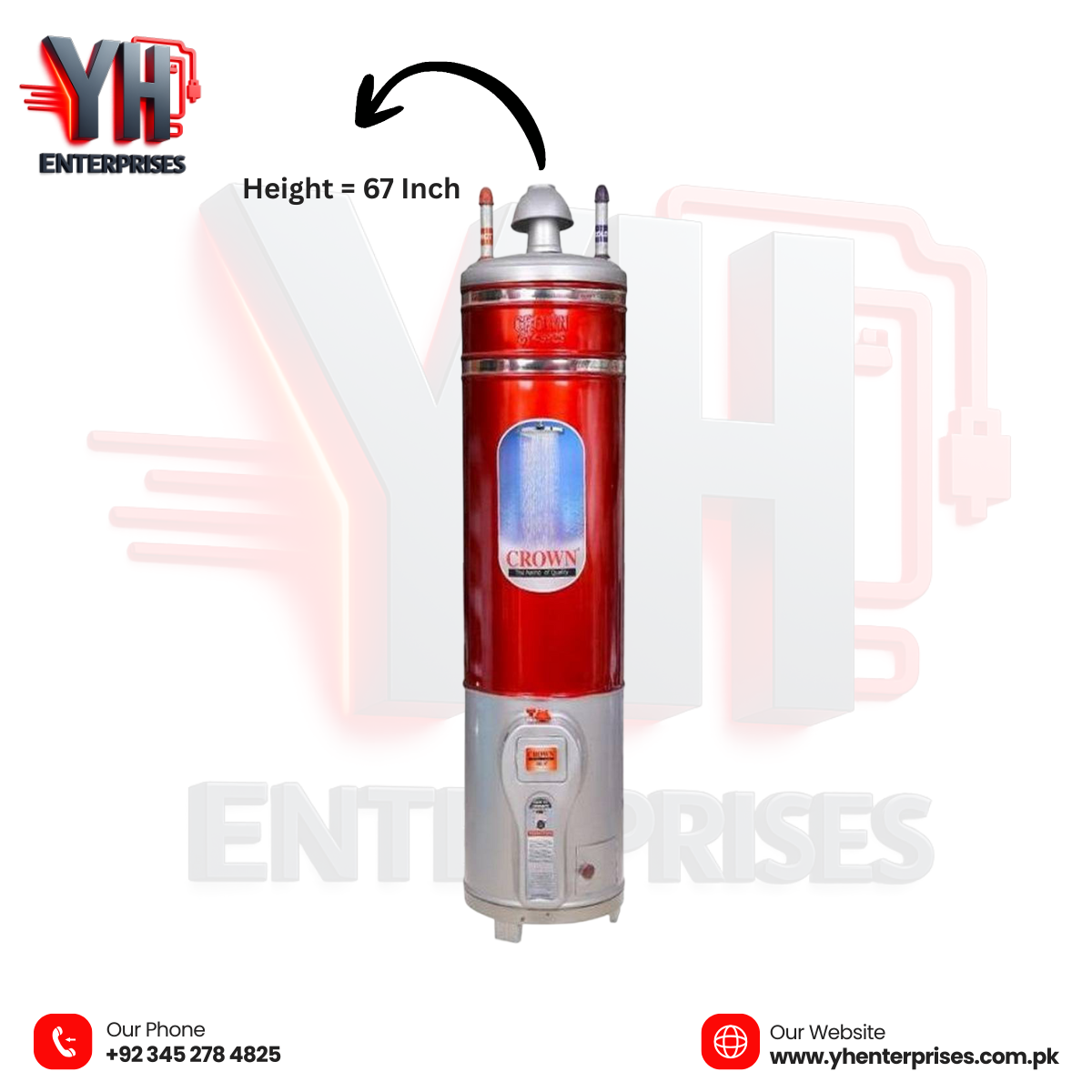 Crown Storage Geyser 50 Gallon (10X10 Guage)