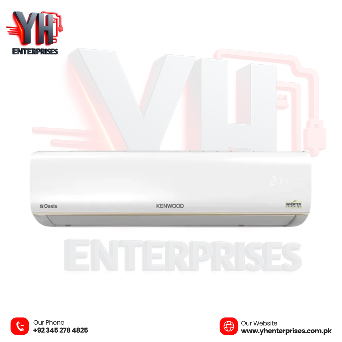 Kenwood KEO-1875S 1.5 Ton eOasis Inverter AC