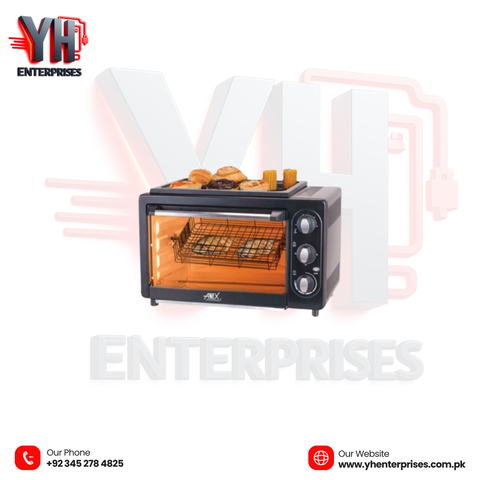 Anex Rotisserie Oven Toaster & Convection B.B.Q Grill AG-3069TT Powerful • Versatile • Elegant Design