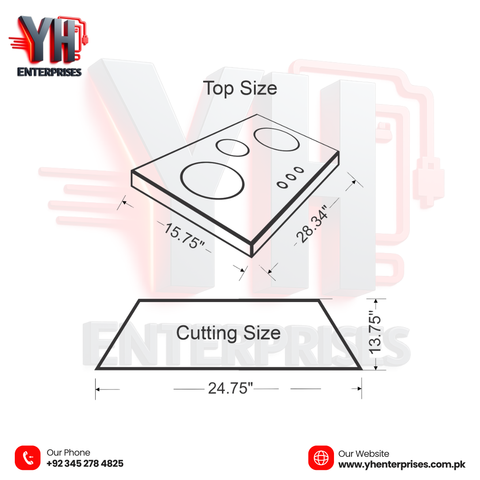 Crown Built-in Hob Model CR-24G