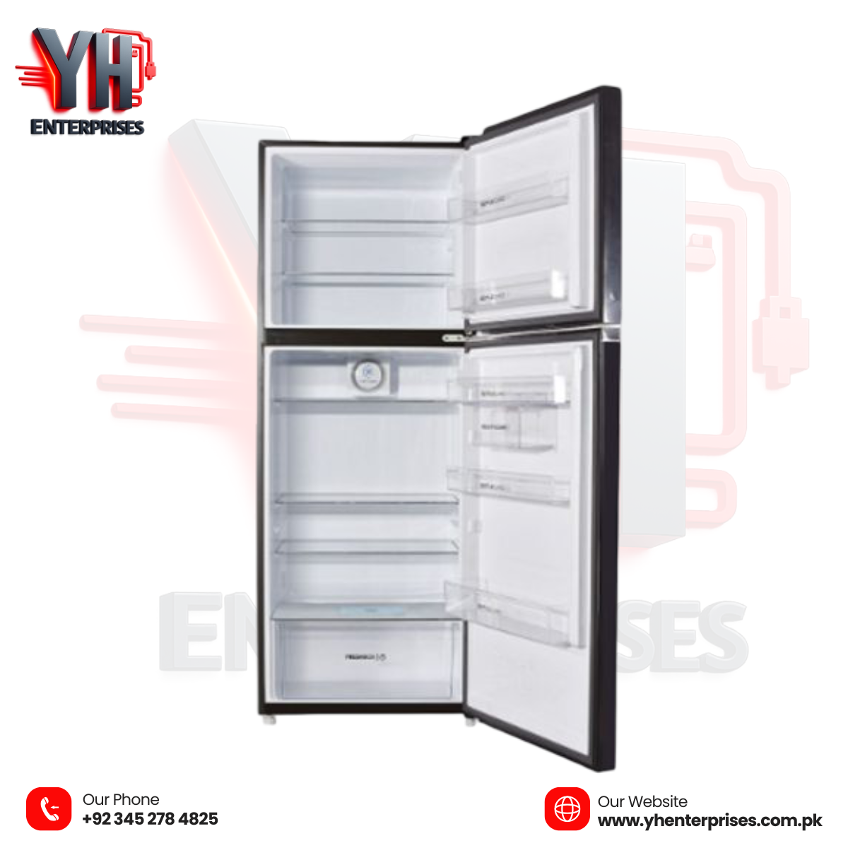 Haier Refrigerator HRF-538 IAPA+/IARA+ – Digital Inverter