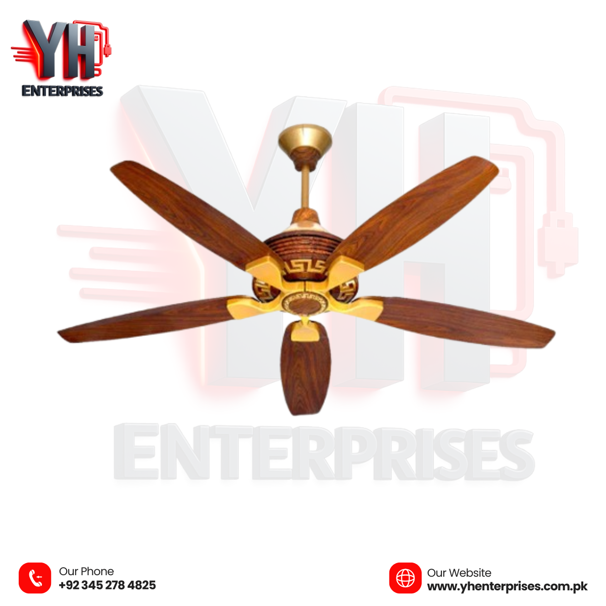 ROYAL Monarch 5 Blade – iTurbo 30 Watts Fan