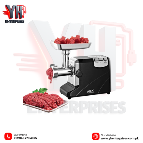 Anex AG-3060 Deluxe Meat Grinder – Heavy-Duty Power for Perfect Mincing