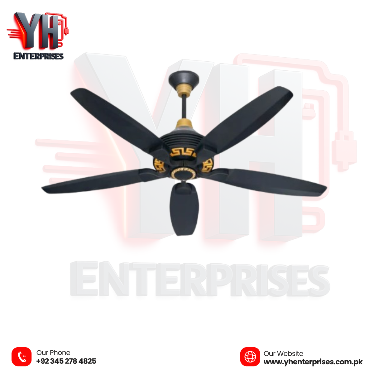 ROYAL Monarch 5 Blade – iTurbo 30 Watts Fan