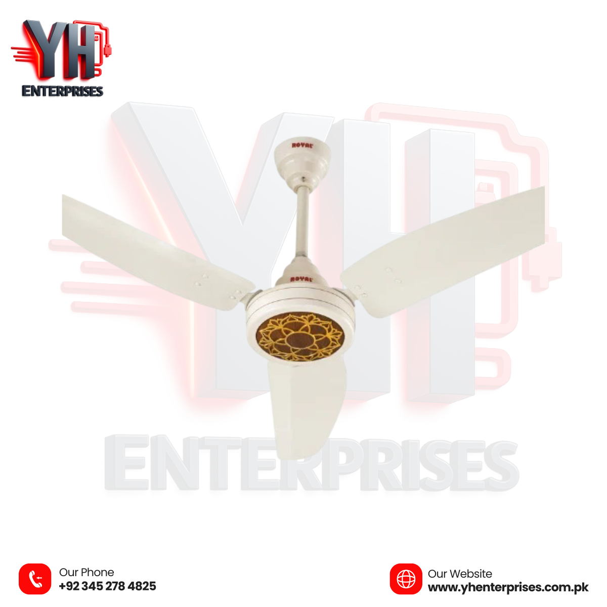 Royal Passion Smart AC/DC Ceiling Fan (56″) Beat the Heat, Anytime