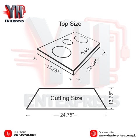 Crown Built-in Hob Model CR-23G