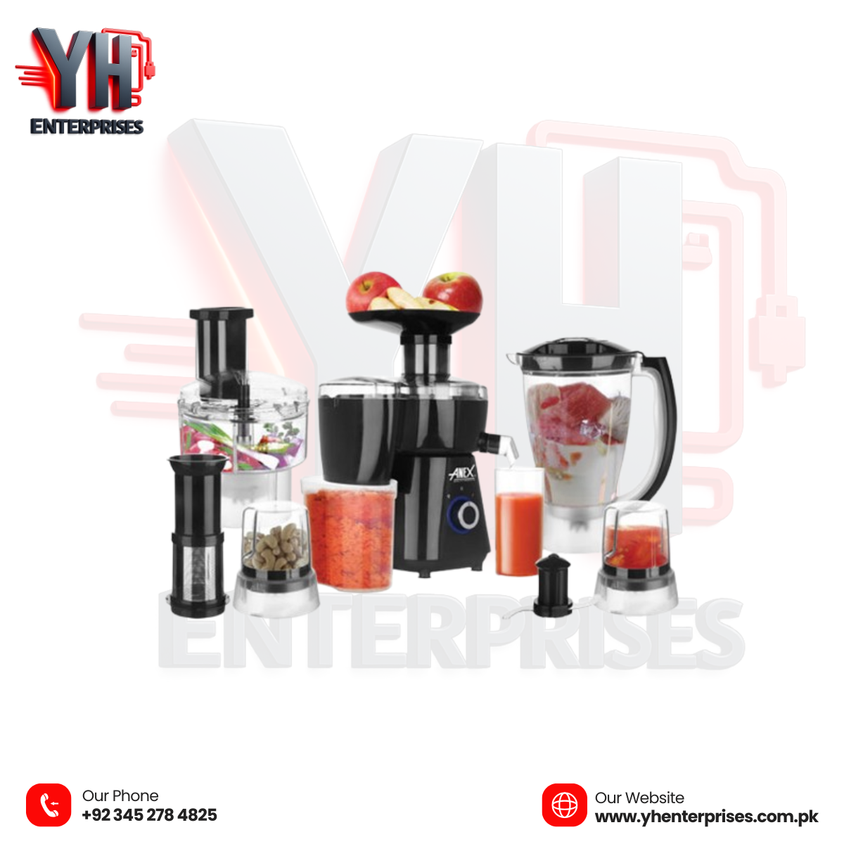 Anex Food Factory AG-2150EX – Deluxe Kitchen Robot