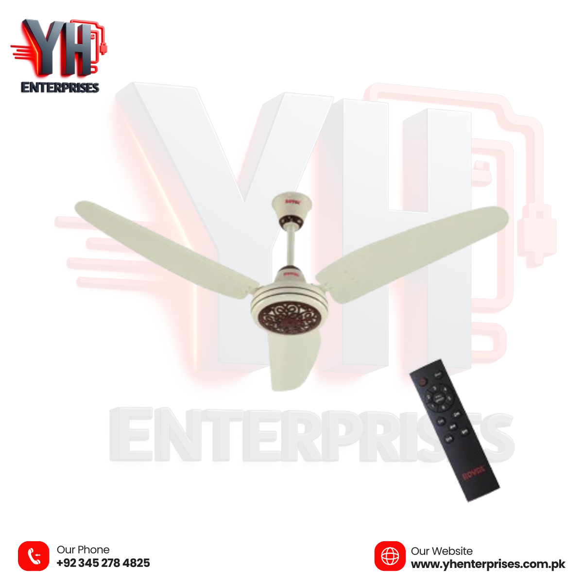ROYAL Regency AC/DC Ceiling Fan – 56 Inch