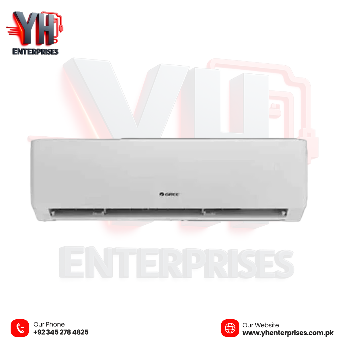 Gree 2 Ton Inverter AC – GS-24PITH10-W (Pular Series) – Cool Only