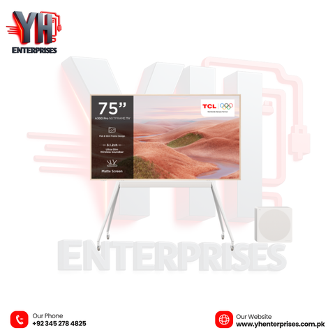 TCL NXTVISION 75" A300 PRO TV – Stunning Visuals, Elegant Design