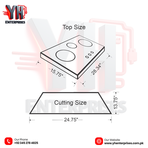 Crown Built-in Hob Model CR- 14s