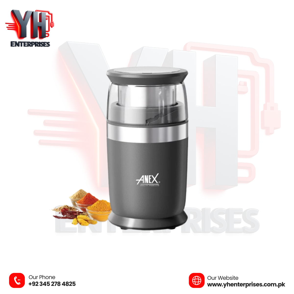 Anex AG-650 Grinder – Compact, Powerful & Easy to Use