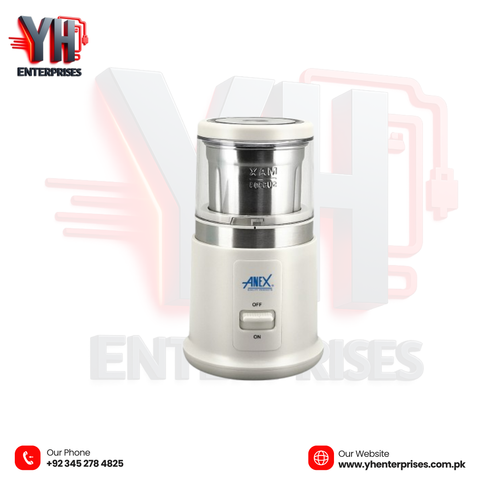 Anex AG-648 Stainless Steel Grinder – Powerful, Durable & Efficient