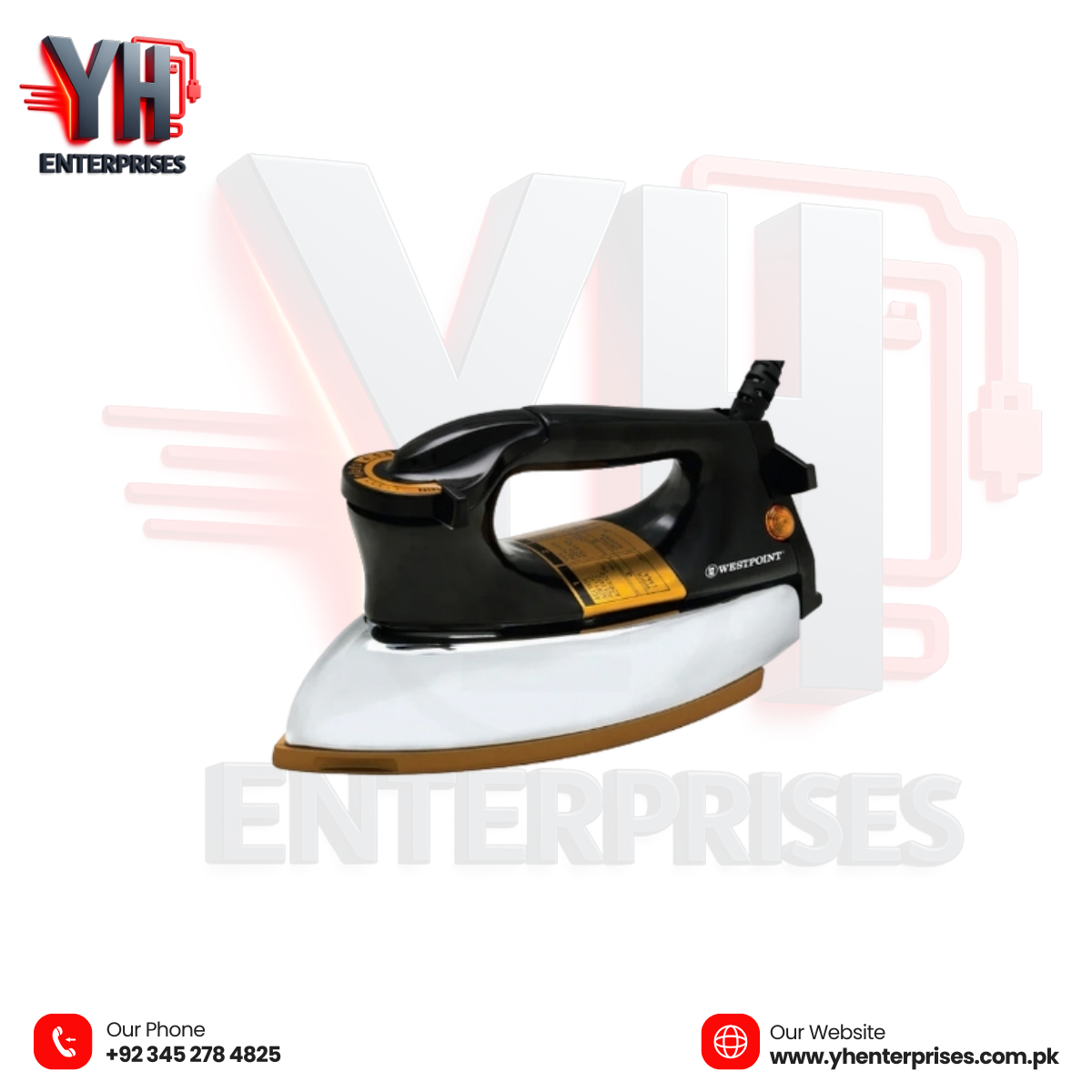 Westpoint Dry Iron WF-90B – Effortless Perfection Every Time!