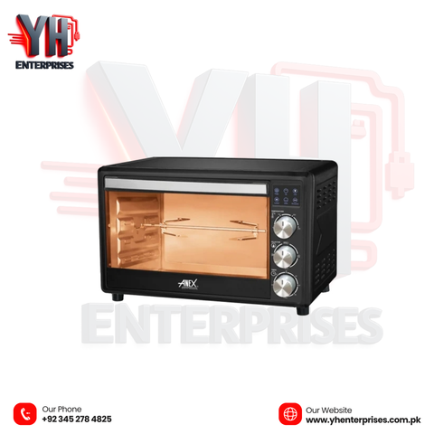 Anex AG-3075 Deluxe Oven Toaster Versatile Cooking • Stylish Design • Reliable Performance