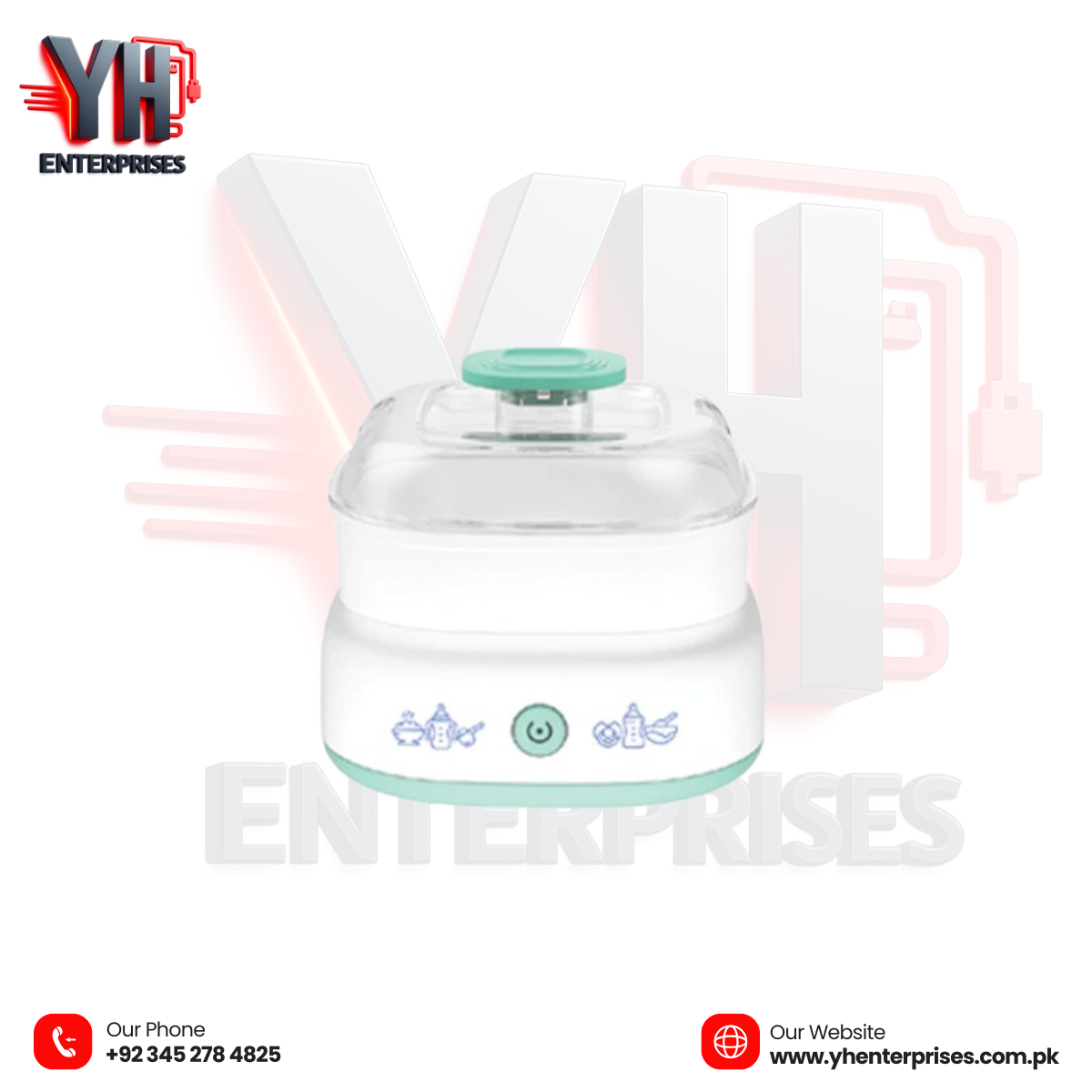 Anex AG-737 Deluxe Baby Bottle Sterilizer – Fast, Safe & Multi-Functional