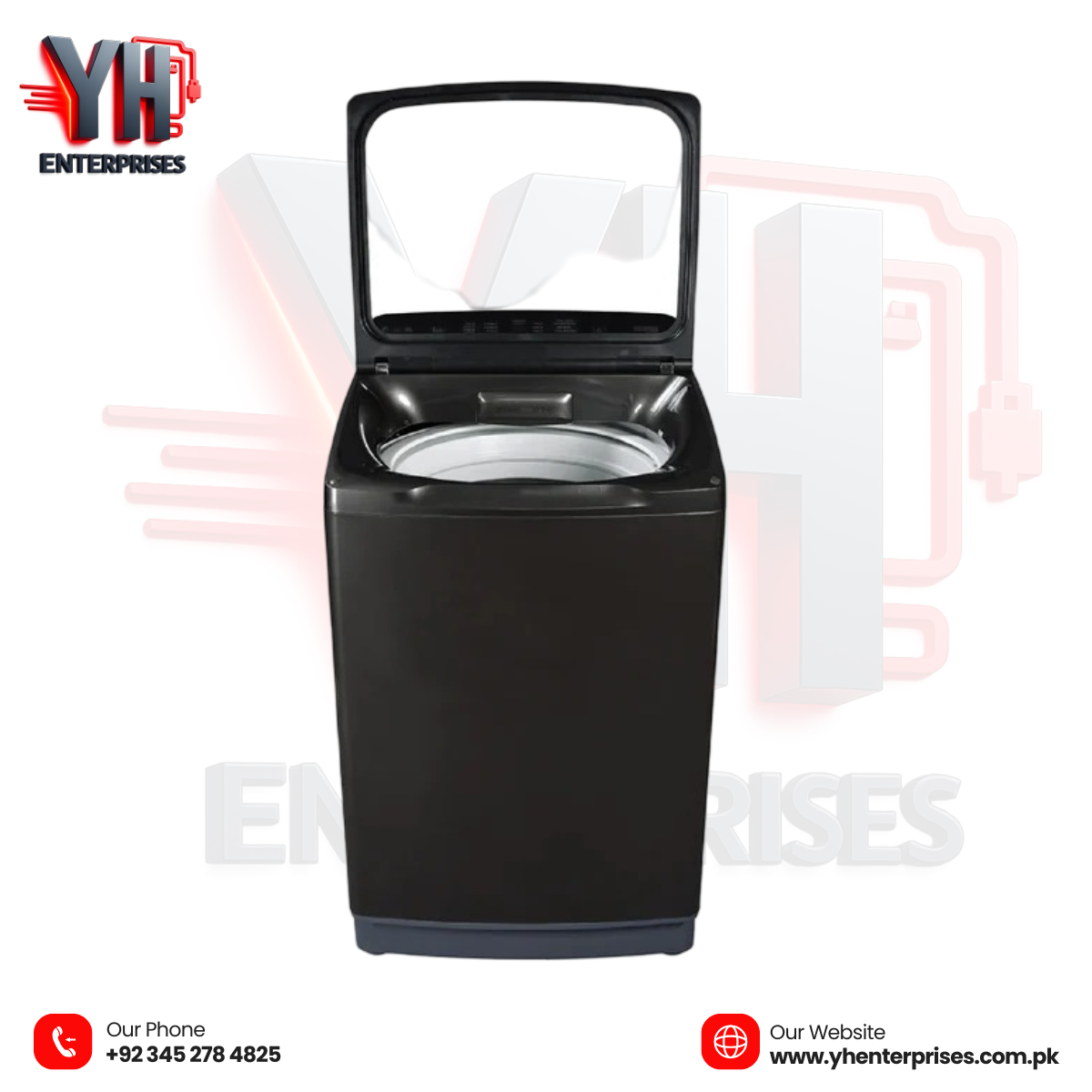 HAIER 15KG Automatic Top Load Washing Machine – HWM 150-1678ES8